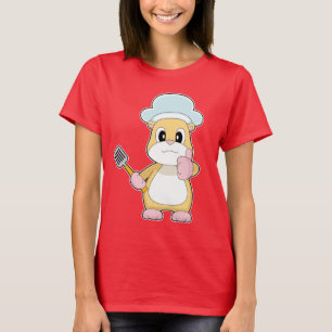 Hamster Cook Spatula Cooking T-shirt