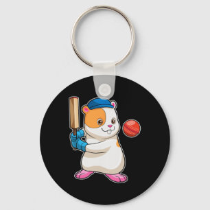 Hamster Cricket Cricket T Sporten Sleutelhanger