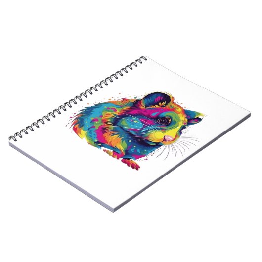 hamster cute  notitieboek (Linkerzijde)