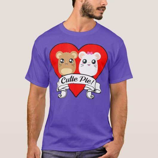 Hamster Cute Pet Love T-shirt (Voorkant)
