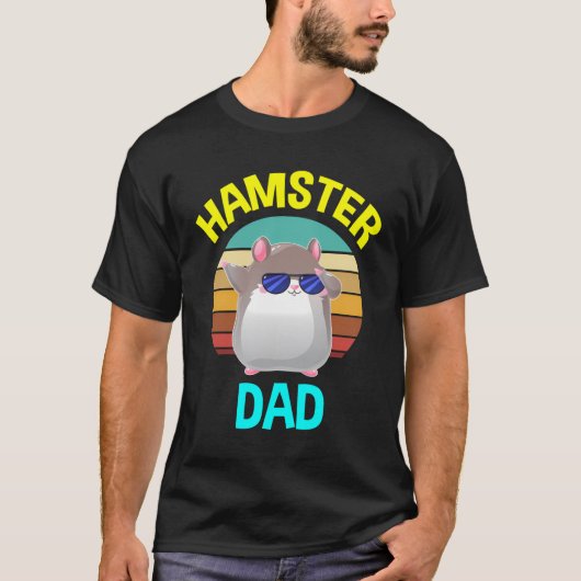 Hamster Dad Costume Lovers Gifts Mannen Kinder T-shirt (Voorkant)