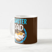 Hamster Dad Cute Pet Animal Owner Father Dad Koffiemok (Voorkant links)