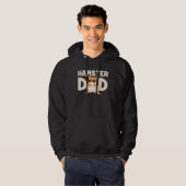 Hamster Dad  Hamster  Father Men Hoodie (Voorkant volledig)