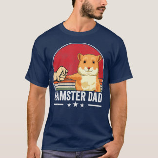 Hamster Dad Outfit Cute Hamster Owner Accessoires T-shirt