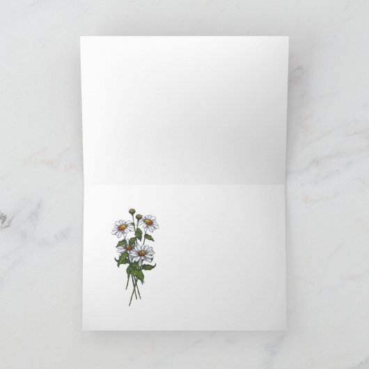 Hamster, Daisies: Bedankt A Million: Artwork (Binnen)