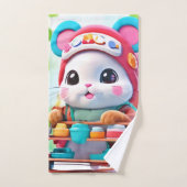 Hamster Delivery Hero Bad Handdoek (Handdoek)