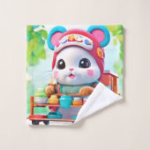 Hamster Delivery Hero Bad Handdoek (Wasdoekje)