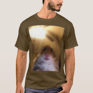 Hamster die op cameramodel begint t-shirt