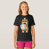 Hamster Doctor Stethoscoop T-shirt (Voorkant volledig)