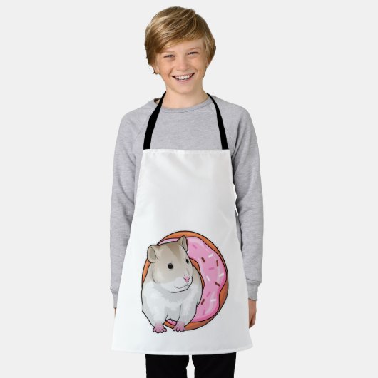 Hamster Donut Schort (Gedragen)