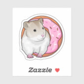 Hamster Donut Sticker (Vel)