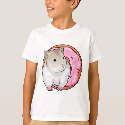 Hamster Donut T-shirt (Voorkant)