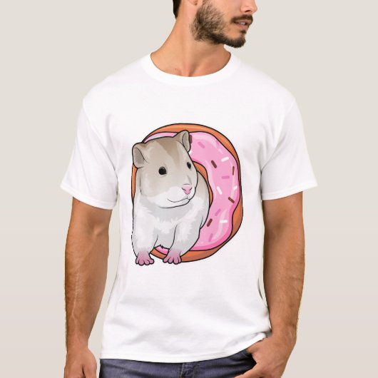 Hamster Donut T-shirt (Voorkant)
