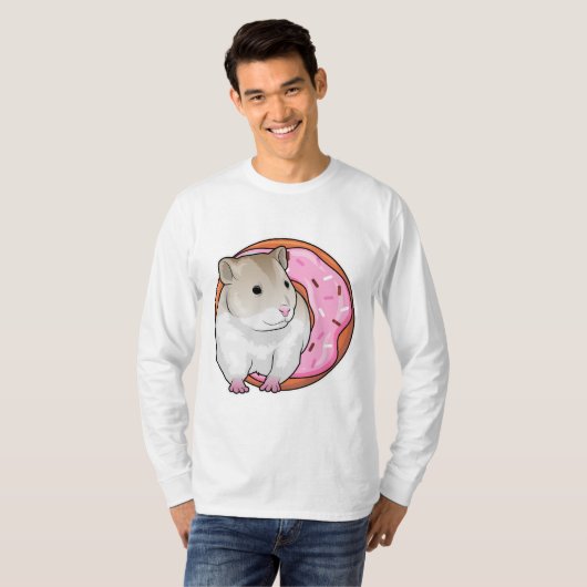 Hamster Donut T-shirt (Voorkant volledig)