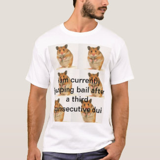 hamster dui-shirt t-shirt