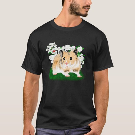 Hamster dwarf hamster girls women children  1 t-shirt (Voorkant)