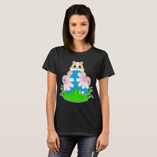 Hamster Easter Easter egg T-shirt (Voorkant volledig)
