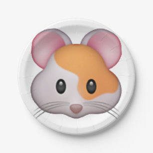Hamster - Emoji Papieren Bordje