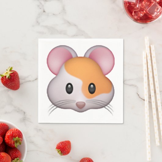Hamster - Emoji Servetten (Insitu)