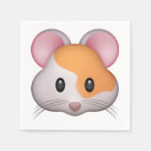 Hamster - Emoji Servetten (Voorkant)