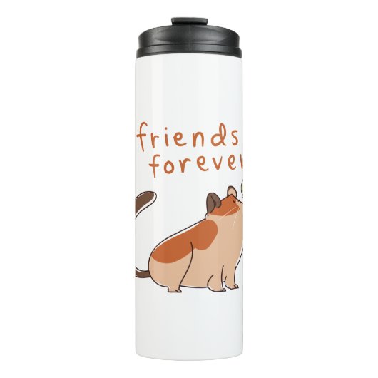 Hamster en Bird Best Friend Thermosbeker (Voorkant)