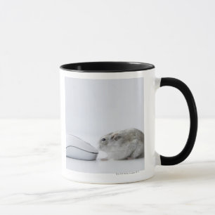 Hamster en computermuis mok