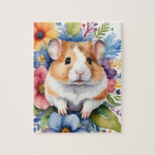 Hamster Familie Huisdier Portret Legpuzzel