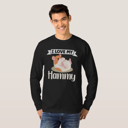 Hamster Fan Hamster  Hamsters T-shirt (Voorkant volledig)