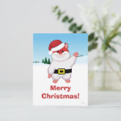 Hamster Feestdagenkaart (Staand voorkant)