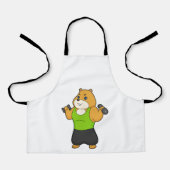 Hamster Fitness Dumbbell Schort (Voorkant)