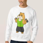 Hamster Fitness Dumbbell Trui (Voorkant)