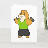 Hamster Fitness WeerstandshanteL Kaart (Achterkant)