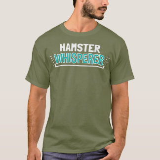 HAMSTER Fluisteraar Kleding Grappige Outfit Gift T-shirt