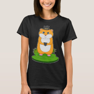 Hamster Fotografe Camera T-shirt