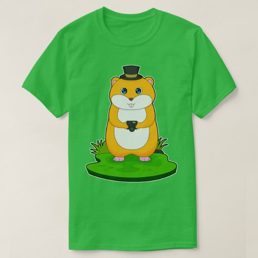Hamster Fotografe Camera T-shirt (Design voorkant)