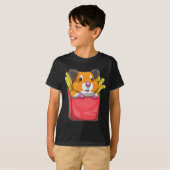 Hamster friet t-shirt (Voorkant volledig)