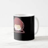 Hamster Funny Design Rodent Dwarf Hamster Gift Koffiemok (Voorkant rechts)
