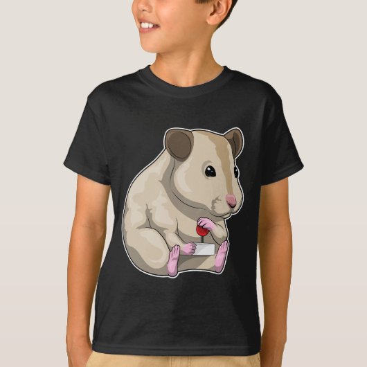 Hamster Gamer Controller T-shirt (Voorkant)