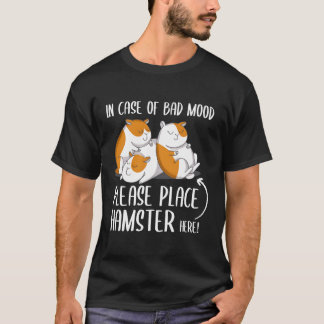 Hamster Gezegde voor hamster moeder te knuffelen m T-shirt