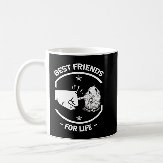 Hamster Guinea Pig Best Friends For Life Cute Hams Koffiemok (Links)