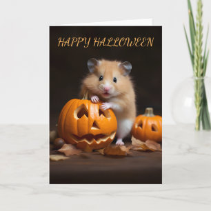 Hamster Halloween Kaart