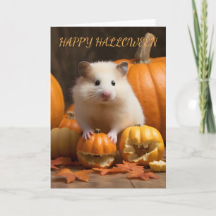 Hamster Halloween Kaart