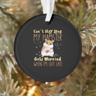 Hamster Hamster Ornament