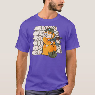 Hamster hamsteren toiletpapier Grappig TP tekort T-shirt