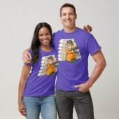 Hamster hamsteren toiletpapier Grappig TP tekort T-shirt (Unisex)