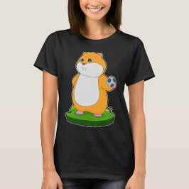 Hamster Handball speler Handball T-shirt