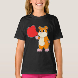 Hamster Hart Zeepbellen T-shirt