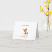 Hamster Hartelijkheidskaart Kaart (Gele Bloem)