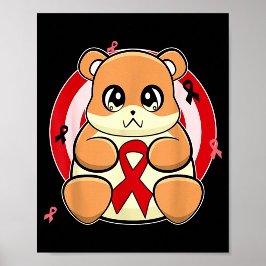Hamster Hartziekte Bewustzijn Maand _2  Poster (Voorkant)
