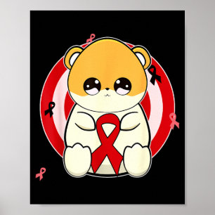 Hamster Hartziekte Bewustzijn Maand Poster